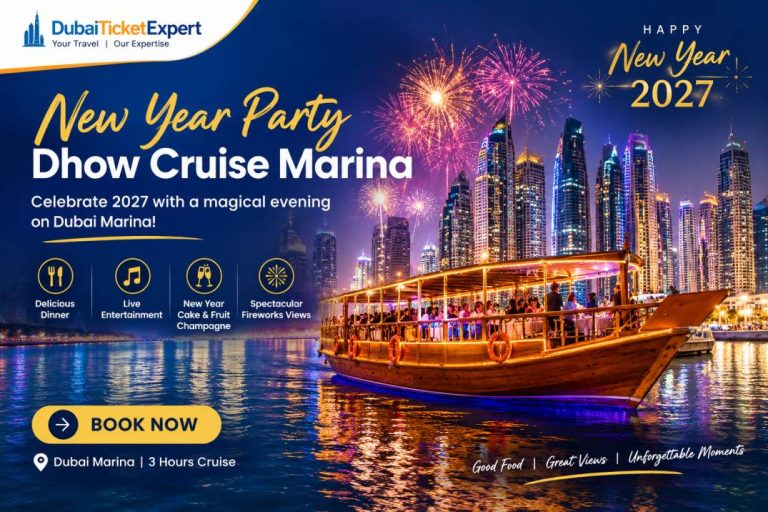Dubai Marina New Year Dhow Cruise dte 768x512