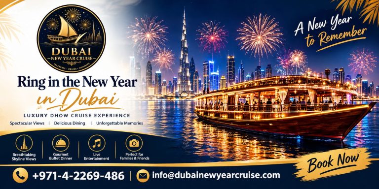 Dubai New Year Cruise Celebration 768x384