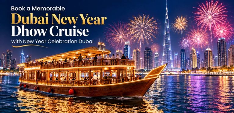 Dubai New Year Dhow Celebration 768x370