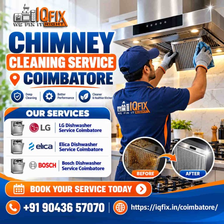 IQFIX Chimney Cleaning Service Poster 768x768
