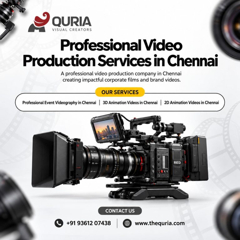 Professional Video Production Services in Chennai 768x768
